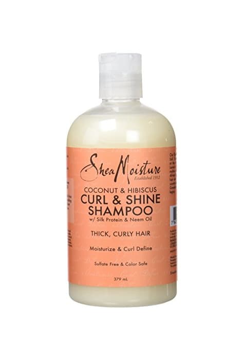 Belleza Shea Moisture - Champú modelador para rizos con coco e hibisco