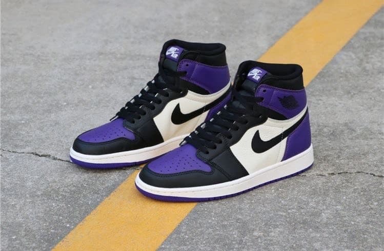 Fashion air jordan 1 purple