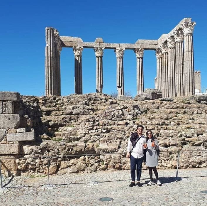 Lugar Templo romano de Évora