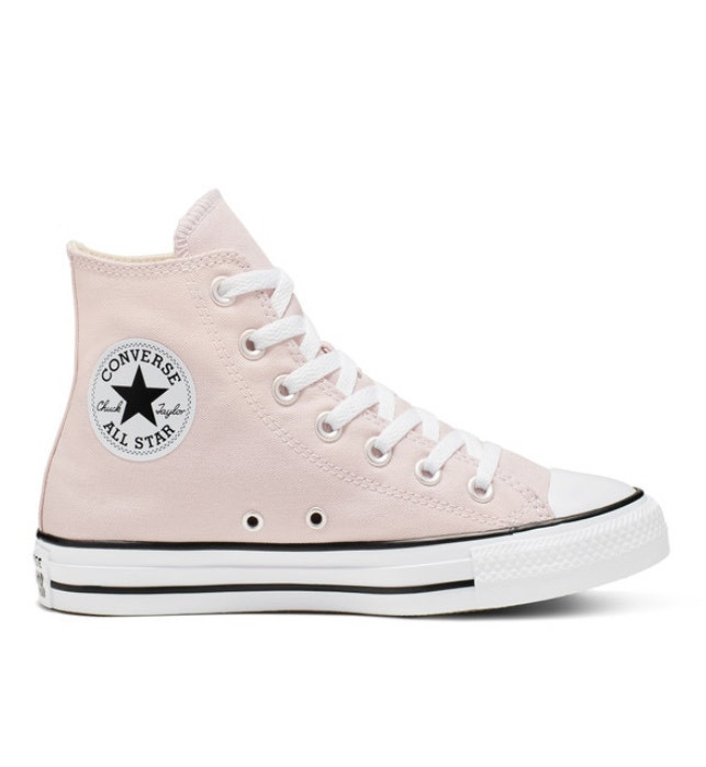 Moda all star bota rosa claro