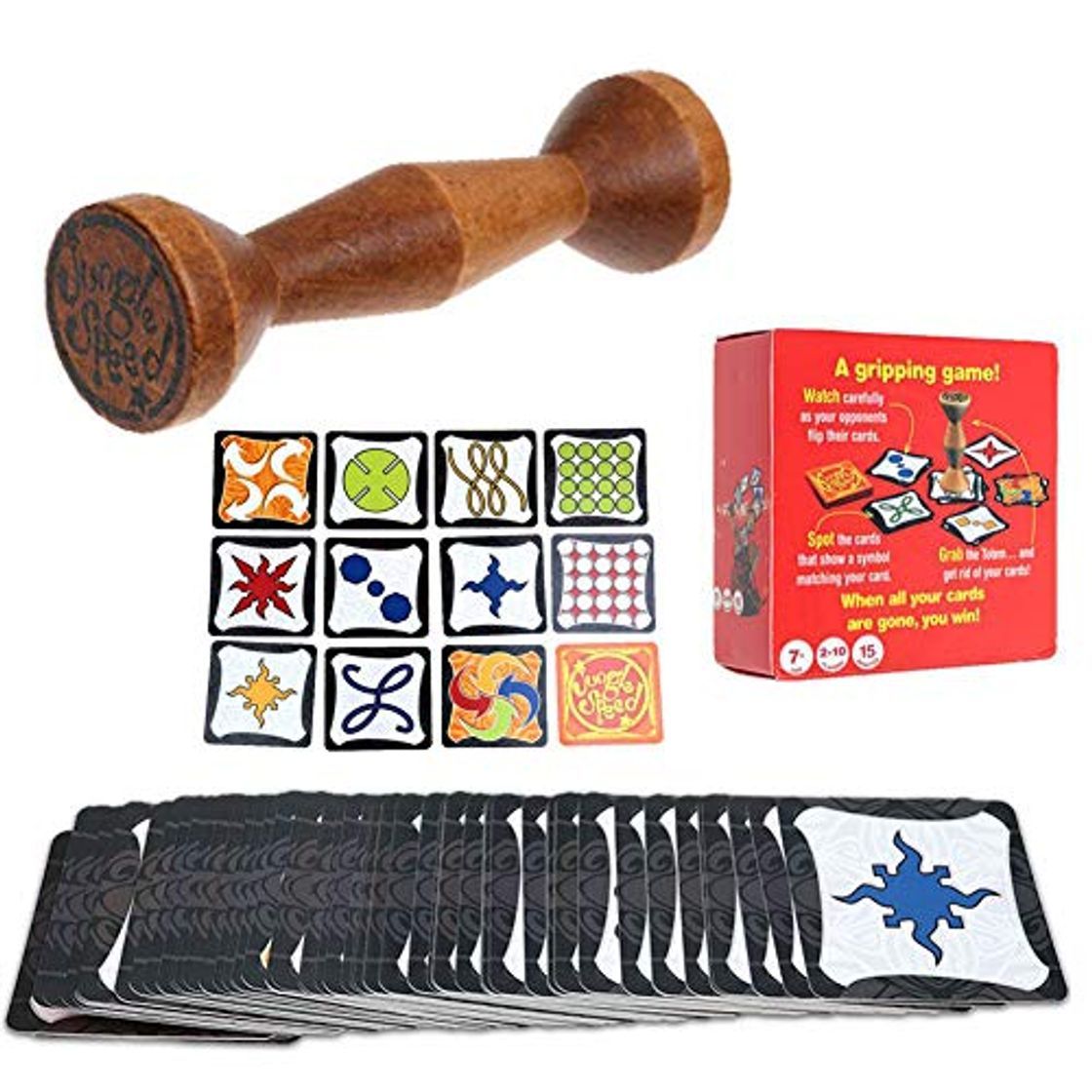 Producto Outtybrave Jungle Speed Juego de Cartas para Fiesta Familia Fun Gripping Tarjetas