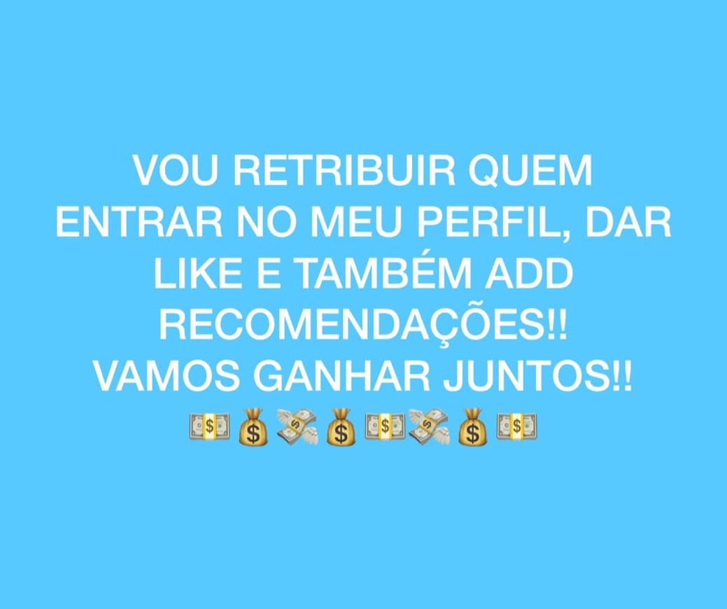 Fashion VAMOS GANHAR DINHERO? 💵💰