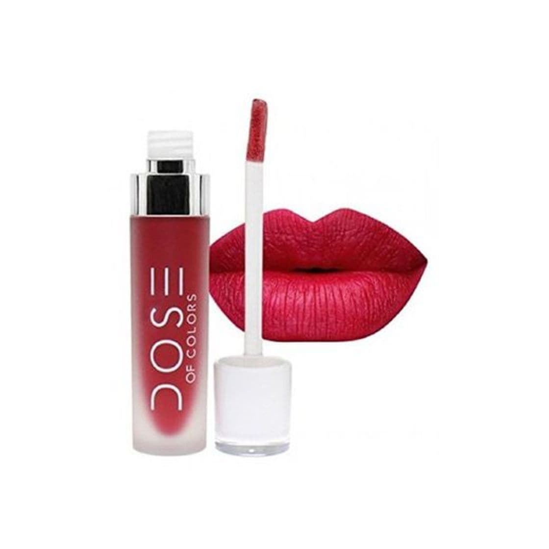 Belleza Dose of Colors Liquid-Matte Lipstick Merlot by Dose of Colors