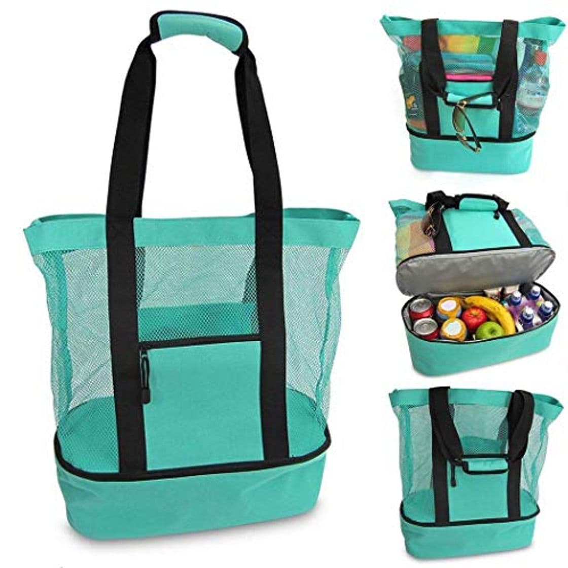 Product ShineBlue Bolsa de Playa Grande para Térmica Porta de Alimento y Bebida