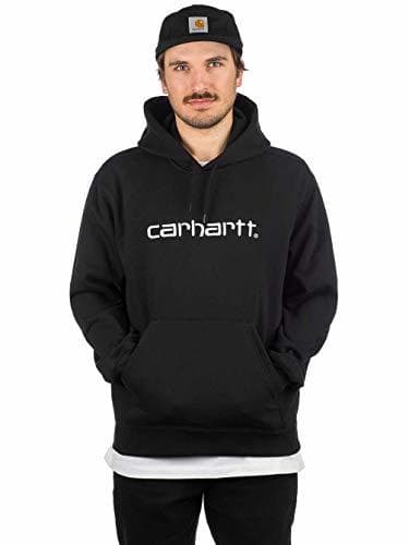 Fashion Carhartt Felpa Hooded Sweat Invernale Uomo Nero