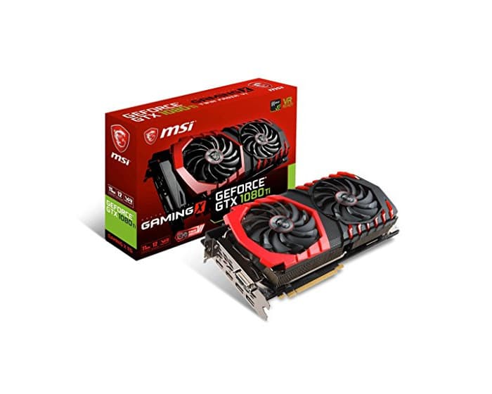 Electrónica MSI GeForce GTX 1080 Ti Gaming X 11G - Tarjeta gráfica