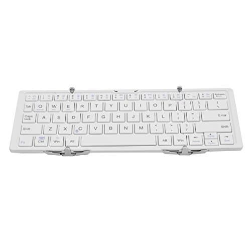 Place DealMux portátil Bluetooth Teclado Plegable de la Astilla del Tono inalámbrico w