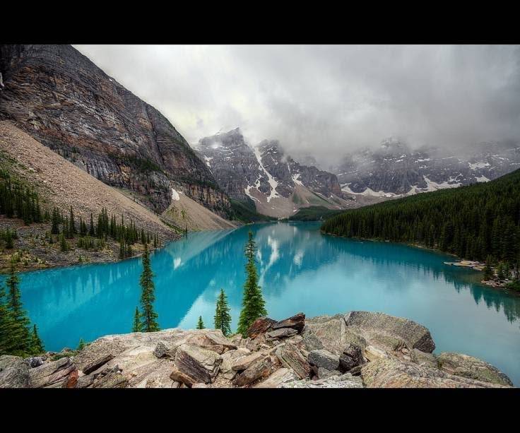 Lugar Moraine Lake, Banff, Canadá