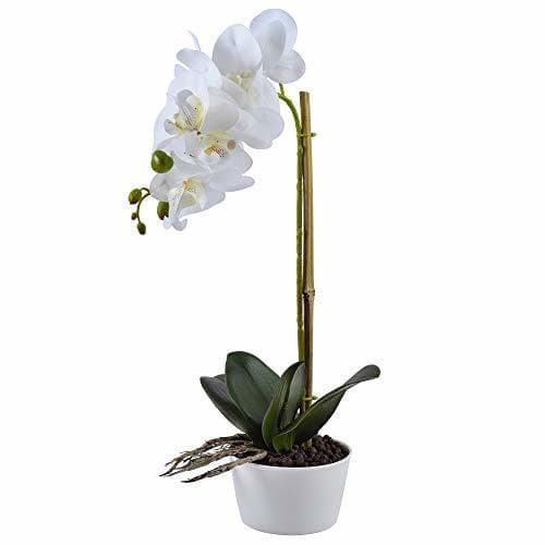 Elemento de la categoría hogar Famibay - Orquídea Artificial en Maceta