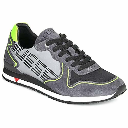 Fashion GUESS New GLORYM Zapatillas Moda Hombres Gris