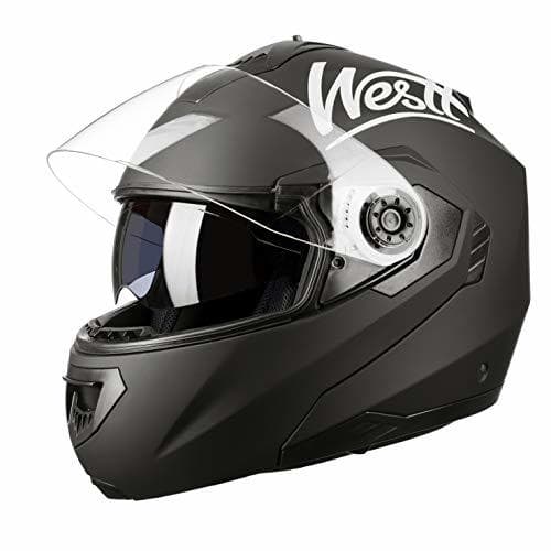 Producto Westt Torque Z · Casco Moto Modular Integral con Doble Visera en