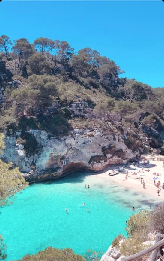 Lugar Cala Macarelleta