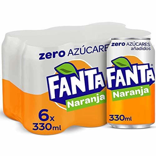 Product Fanta Naranja Zero Azúcar Lata - 330 ml