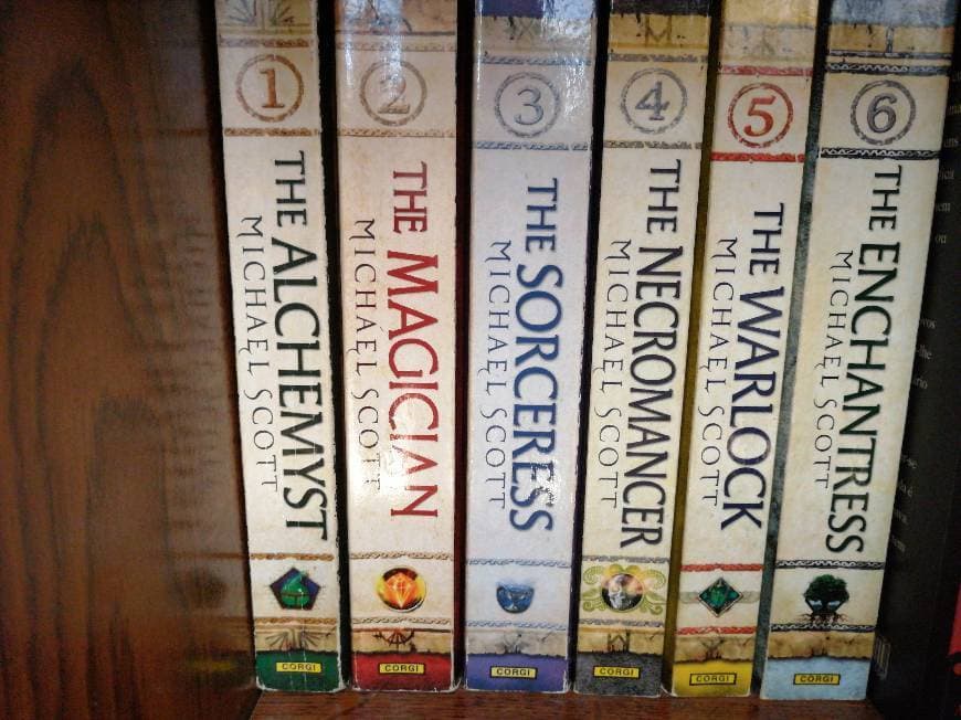 Libro Michael Scott The Secrets of the Immortal Nicholas Flamel 6 Books Collection