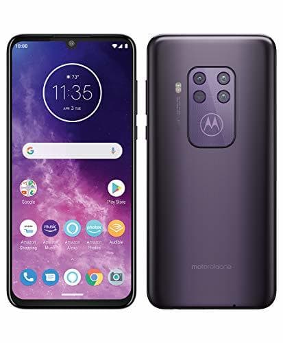 Product Motorola One Zoom con Alexa Hands-Free (Pantalla 6,4” FHD+, Sistema de 4