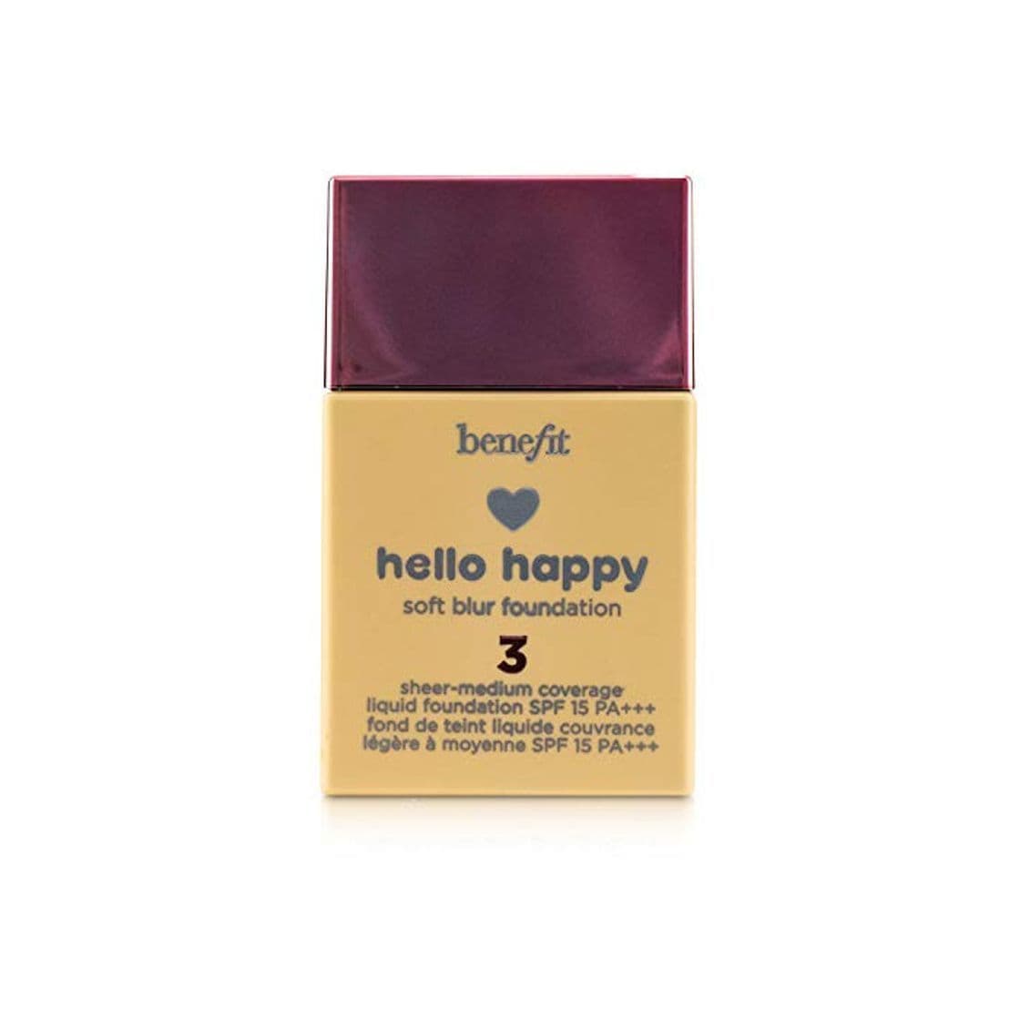 Beauty BENEFIT HELLO HAPPY FOUNDATION SHADE 3 30 ML