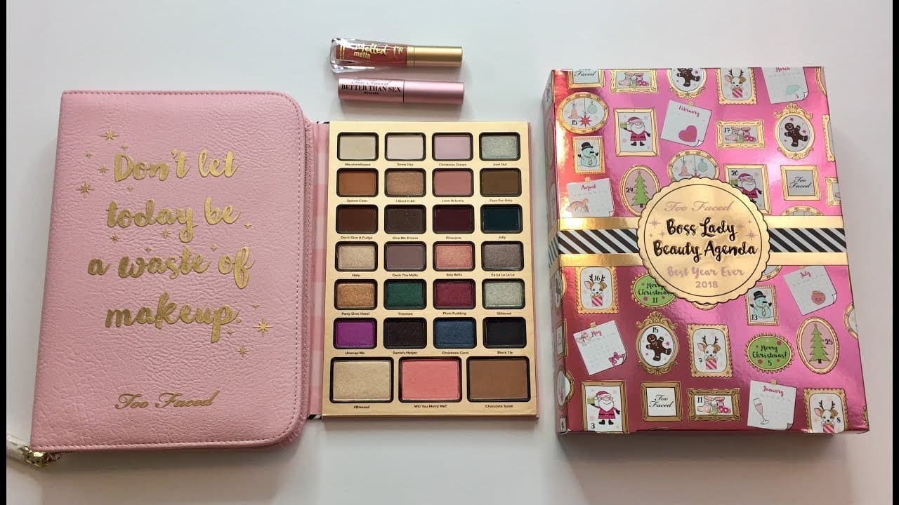 Producto Too Faced Boss Beauty Lady Agenda