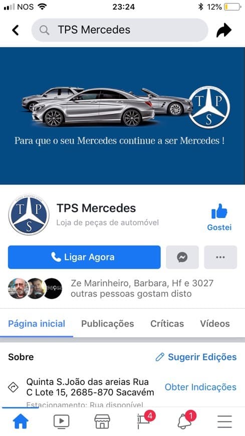 Place TPS - Three Pointed Star, Lda Especialistas Mercedes Benz