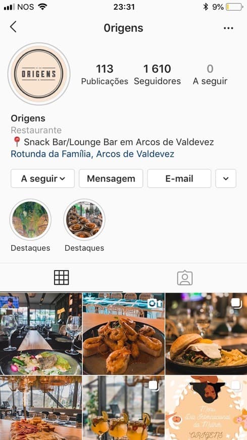 Restaurants ORIGENS FOOD & DRINK