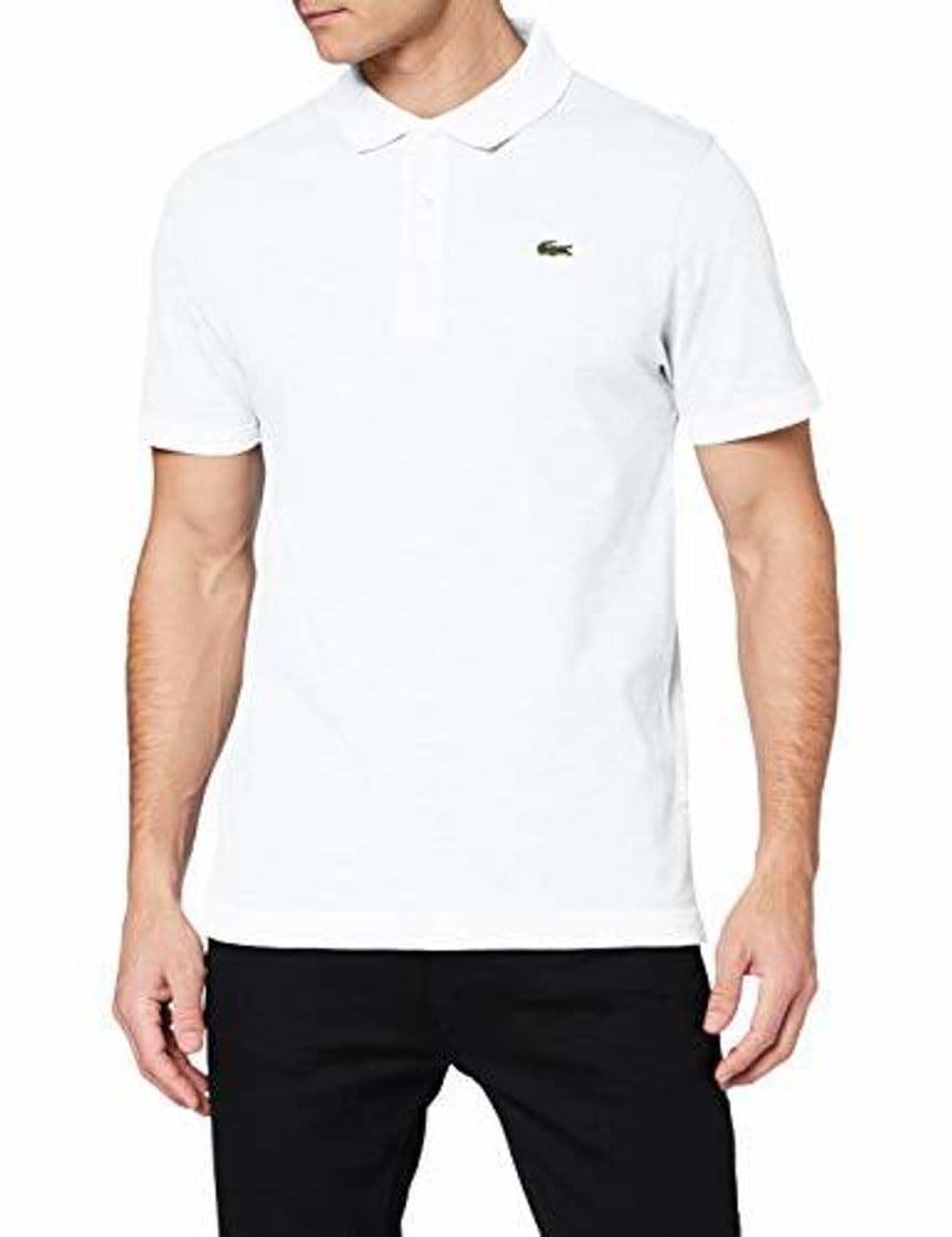 Producto Lacoste L1230, Polo de Manga Corta para Hombre, Blanco