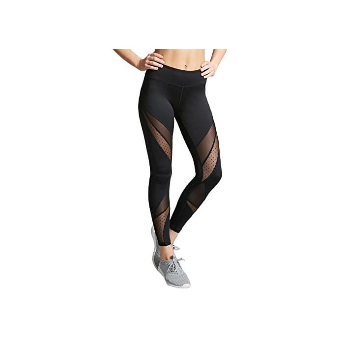 Product Leggins Desportivos,Venmo Mujer Alta Cintura Deportes Gimnasio Yoga Running Fitness Polainas Pantalones