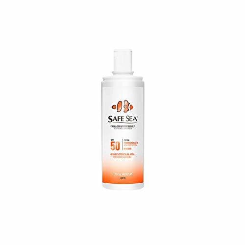 Product Safe Sea Crema Solar Ecofriendly Especial Medusas SPF50 200 ml