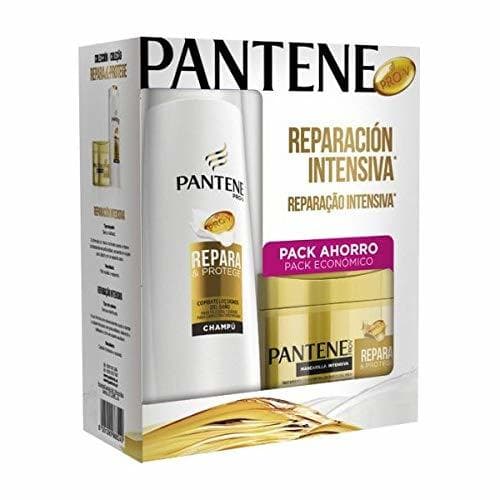 Beauty Pantene Pantene Champu 360 Ml.Suave Y Liso+Mascarilla 300 Ml S&L