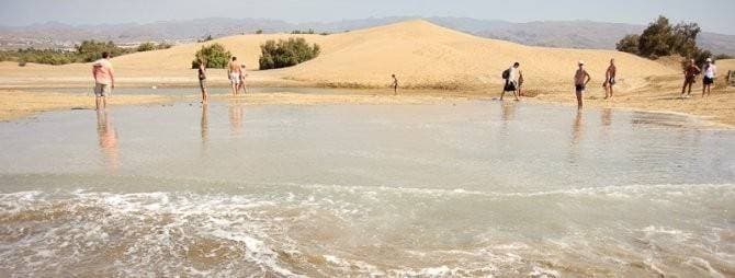 Lugar La Charca de Maspalomas