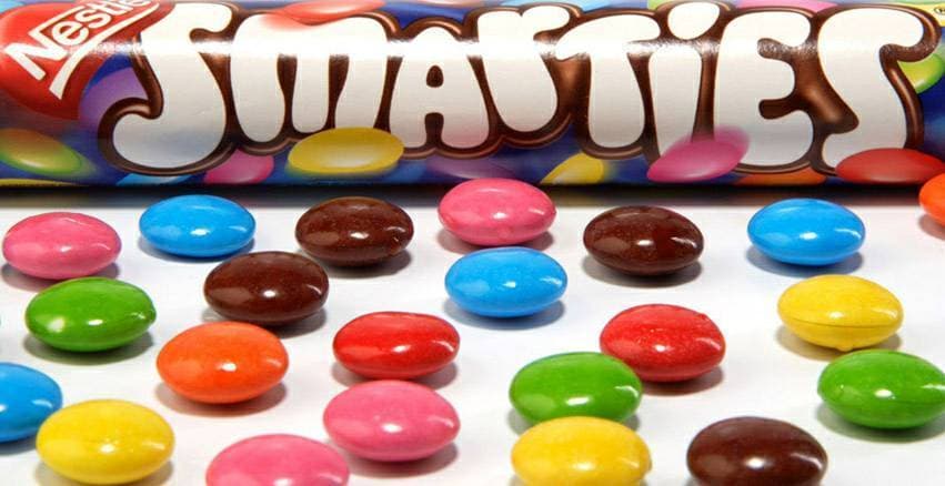 Product Rouleaux Smarties