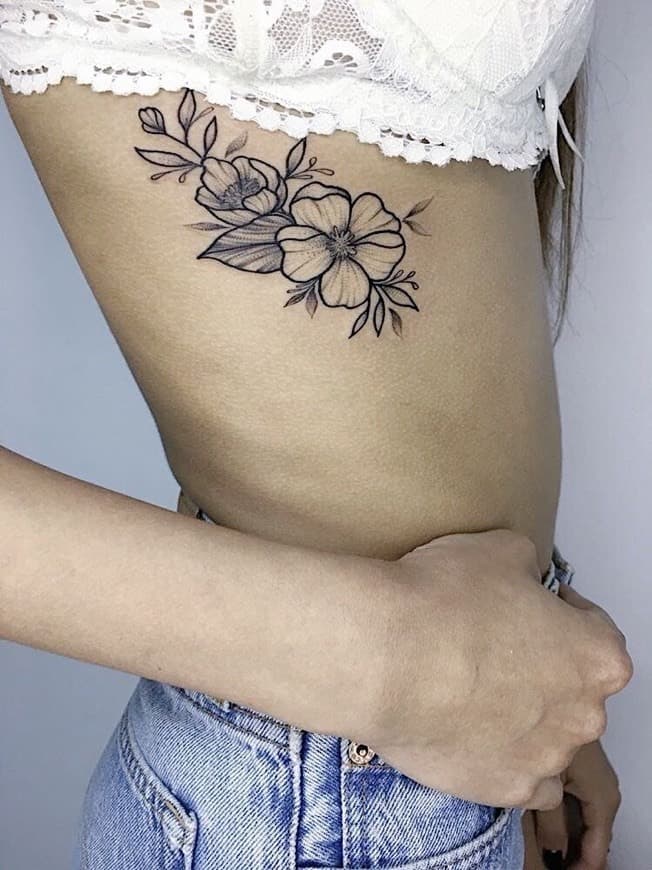 Moda Tatuagem Flor