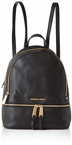 Electronic Michael Kors Rhea Zip, Mochila para Mujer, Negro