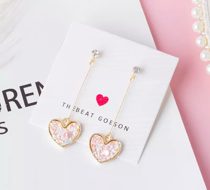 Product Pendientes corazón 