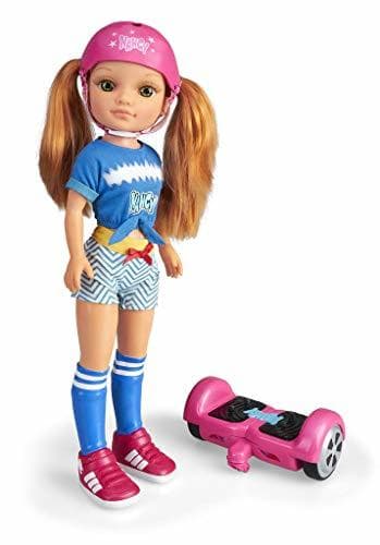 Producto Nancy - Un Día con Mi Hoverboard, Muñeca Mecánica con Patinete Hoverboard