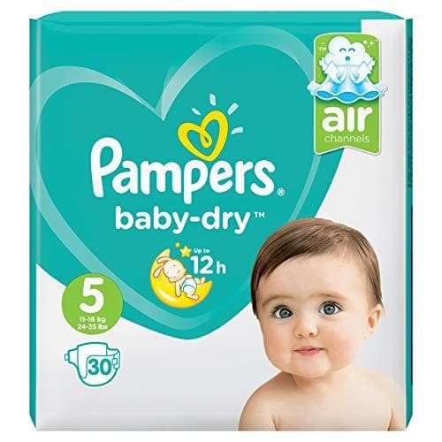 Belleza Pampers Baby-Dry, Tamaño 5, 11-23kg, 1er Pack