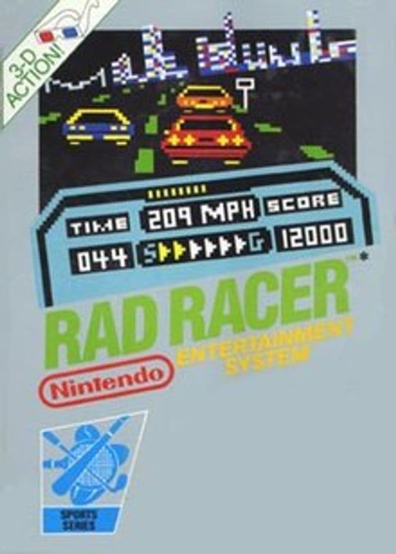 Videojuegos Rad Racer