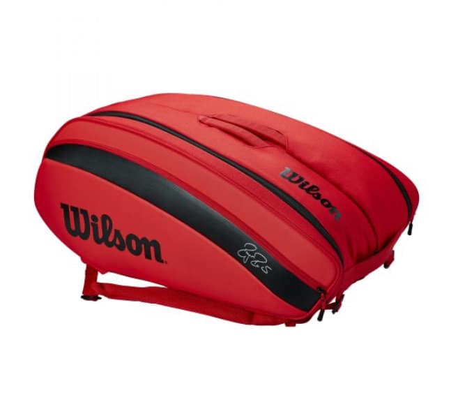 Moda Wilson Federer DNA 12 Red Tennis Bag