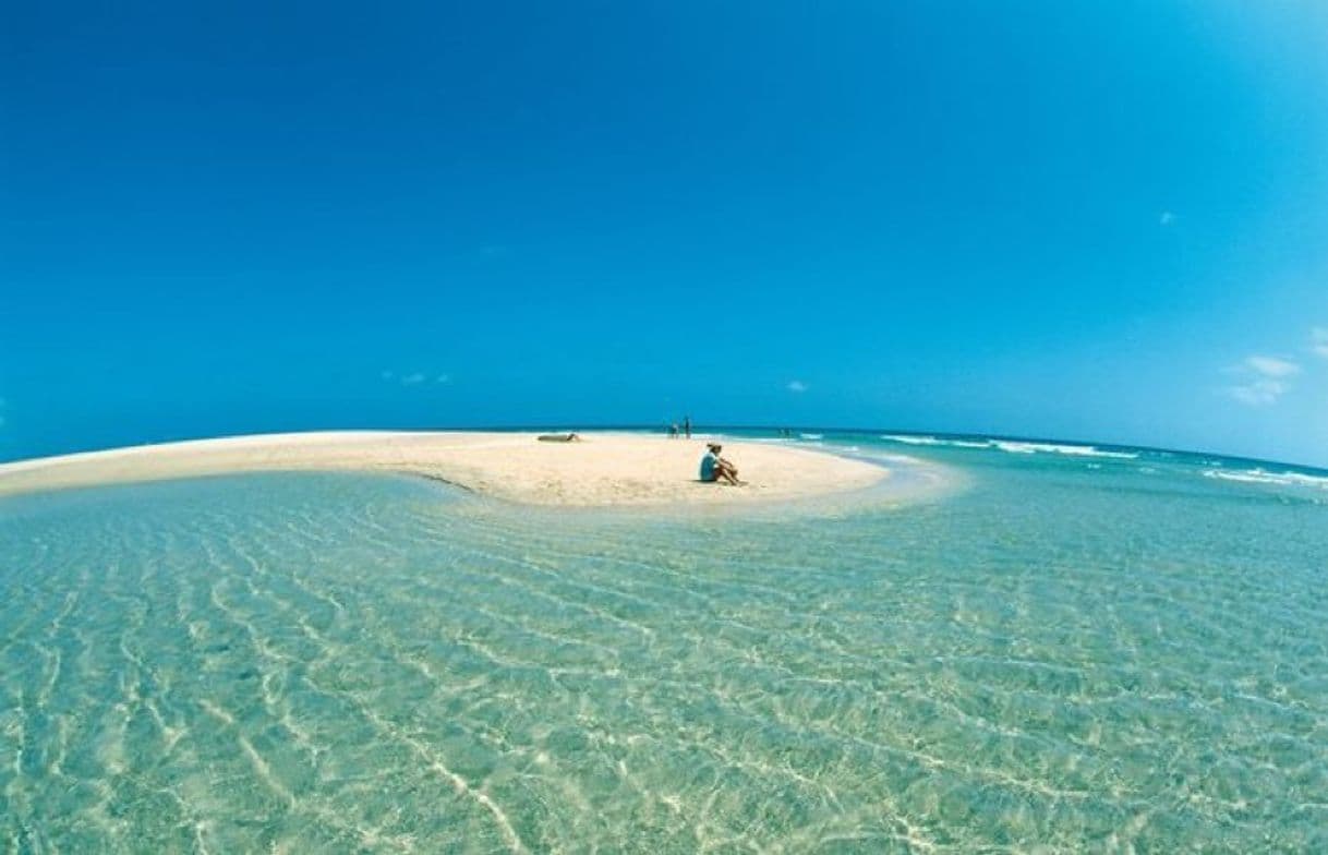 Lugar Playa de Sotavento (Playa de Jandia)