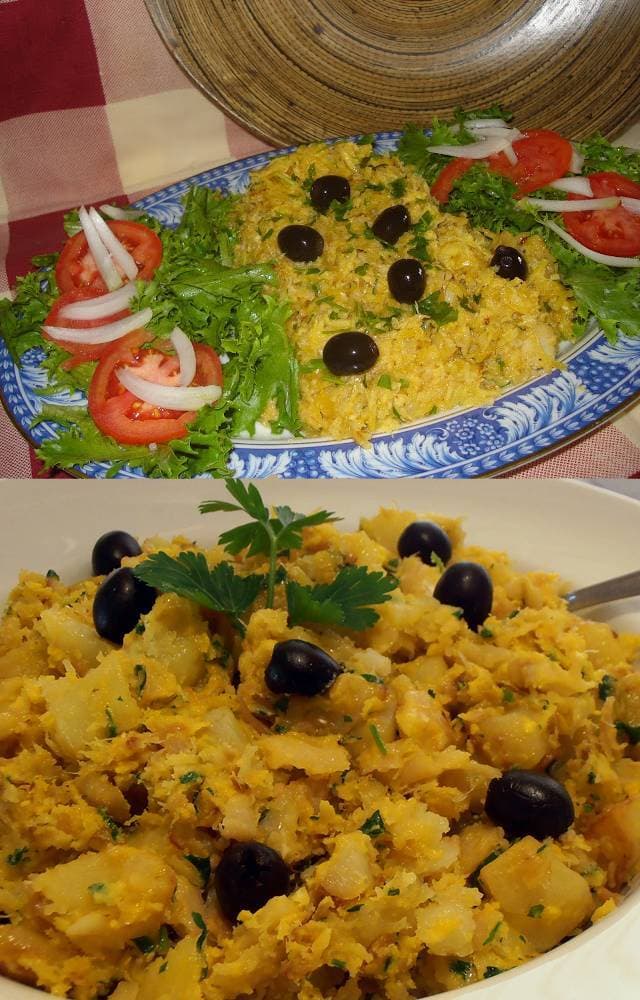 Fashion Bacalhau Dourado. Uma receita típica da Gastronomia Alenteja