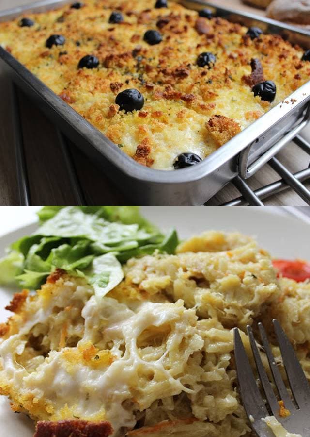 Fashion Bacalhau com Natas e Crosta de Broa