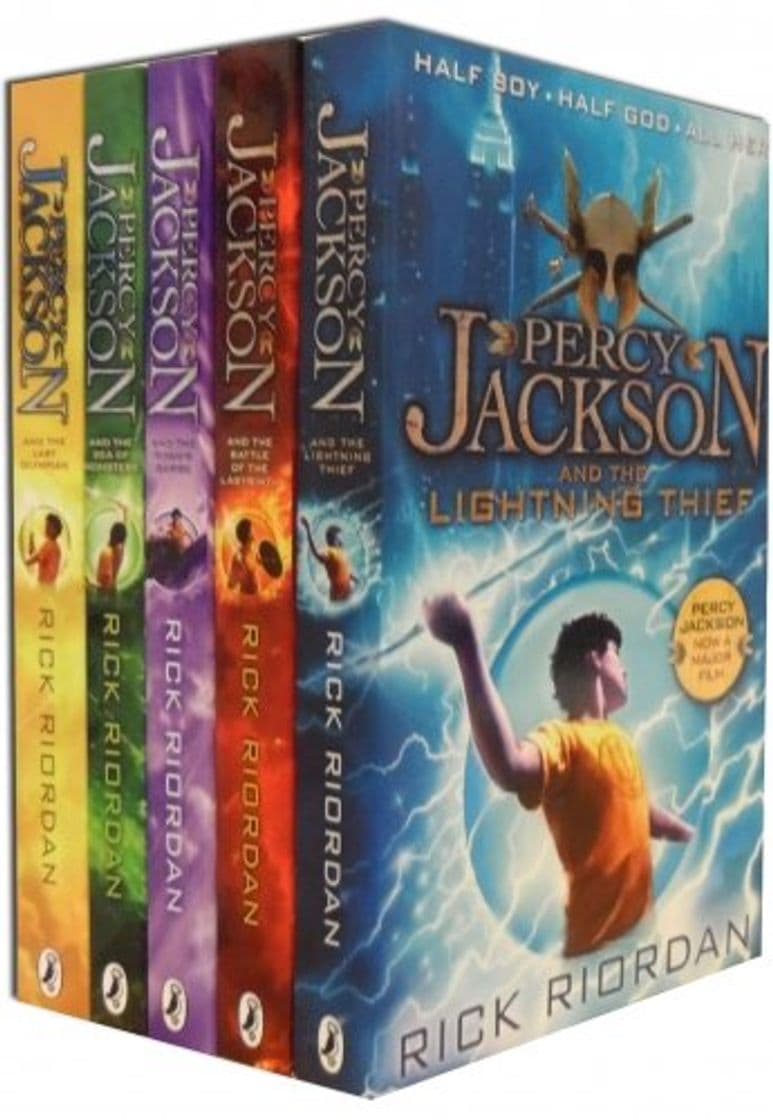 Libro Percy Jackson Rick Riordan 5 Books Collection Pack Set(Percy Jackson and the