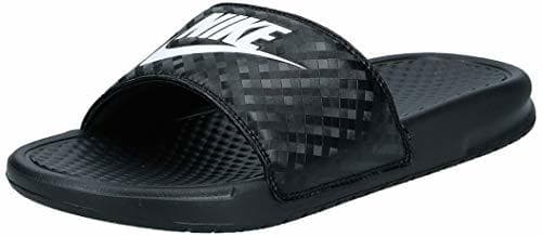 Fashion Nike Wmns Benassi JDI, Chanclas para Mujer, Negro