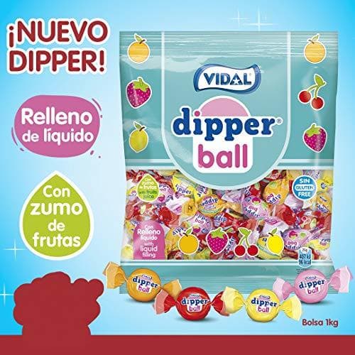 Product Dipper Ball VIDAL Caramelos con relleno liquido