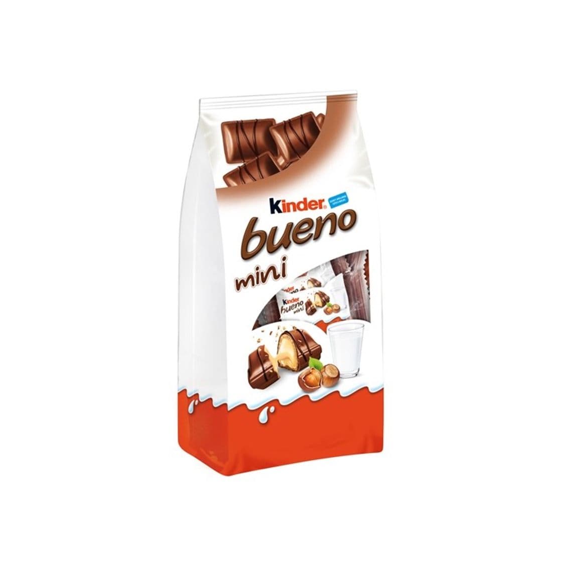 Product Kinder Bueno Mini Barritas con Relleno de Leche y Avellanas