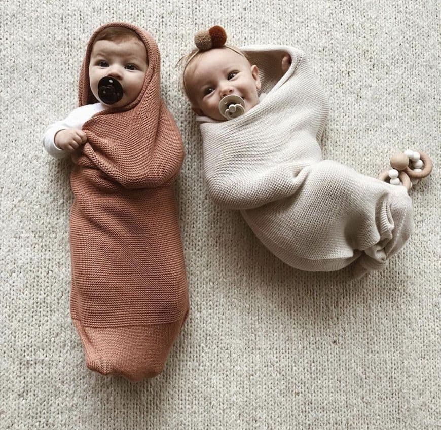 Product Hvid knitted baby cocoon 