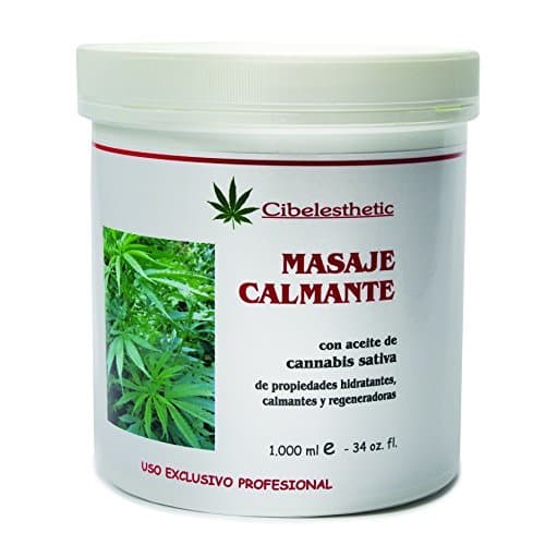 Producto Crema Calmante con aceite de cannabis