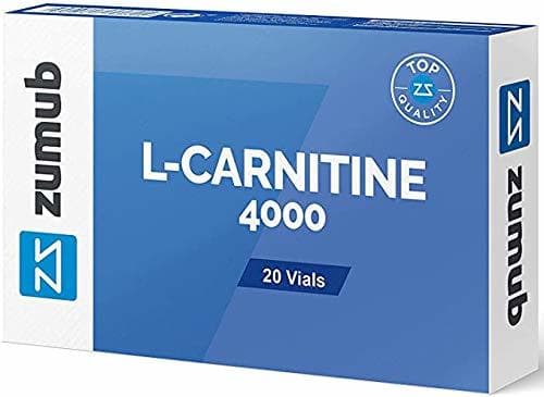 Belleza L-Carnitine 4000 Zumub 20x10ml Viales para Pérdida de peso sabor a piña