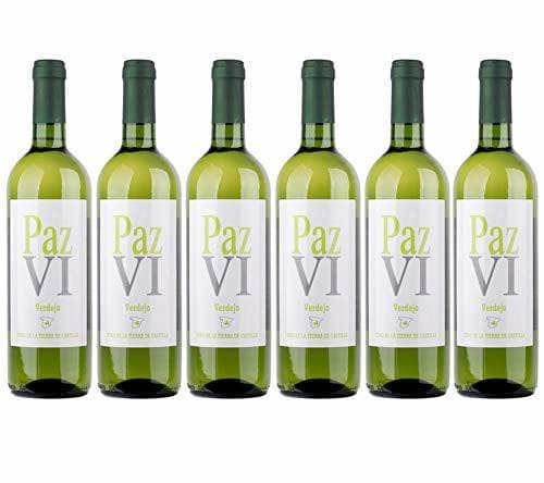 Product Paz VI Vino Blanco Verdejo - Botellas 6 x 750 ml -