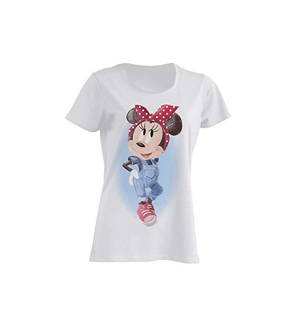 Producto Disney Minnie Mouse Pin Up Camiseta Mujer M