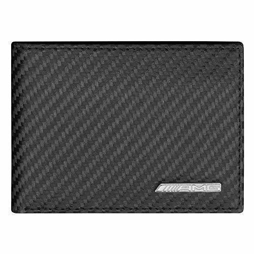 Product Mercedes Benz AMG Original Mini Monedero Negro Carbono Cuero 10