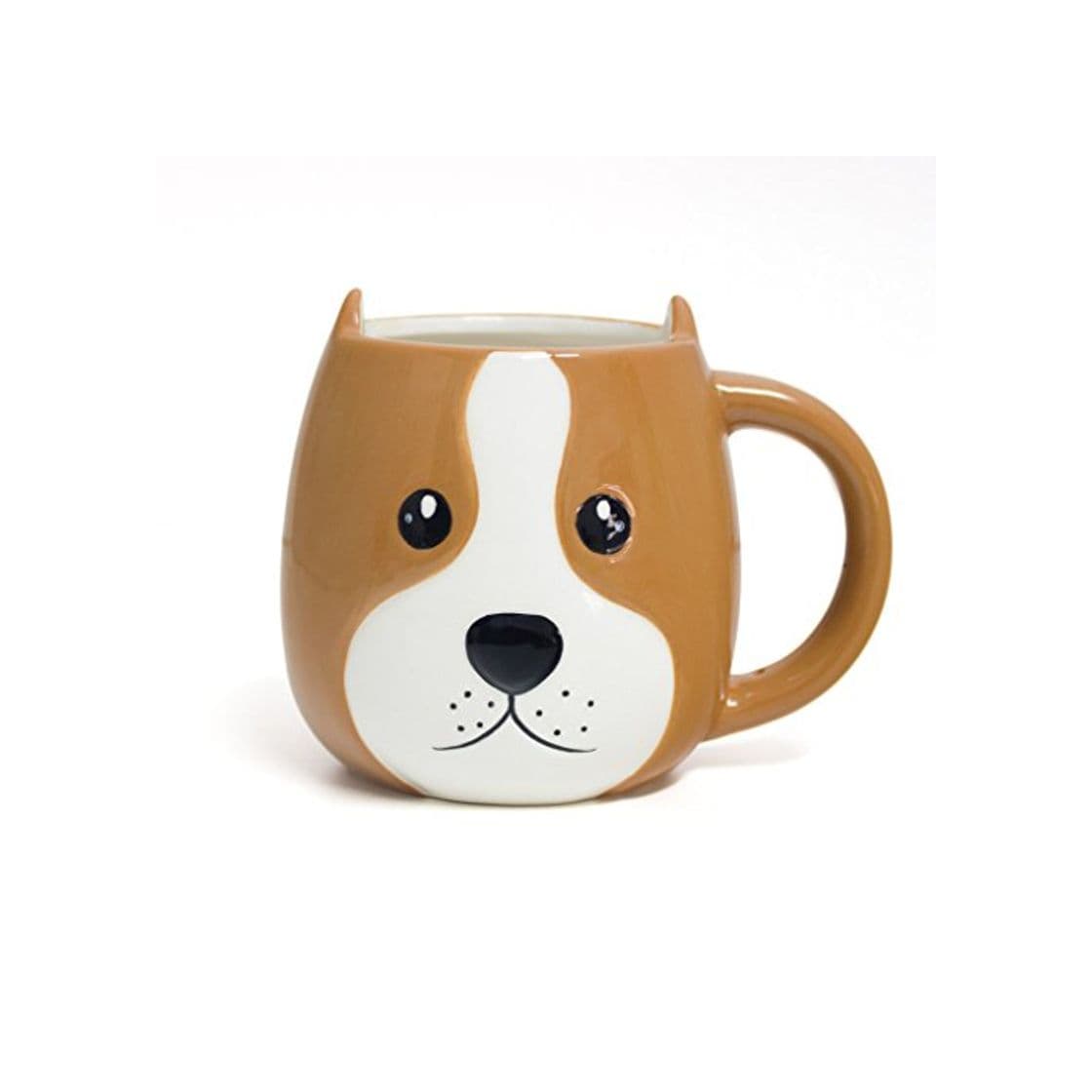 Producto Balvi Mug Woof! Taza en Forma de Cabeza de Perro Capacidad 400ml Apta para lavavajillas y microondas Cerámica